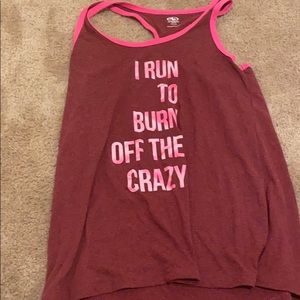 Running tank top